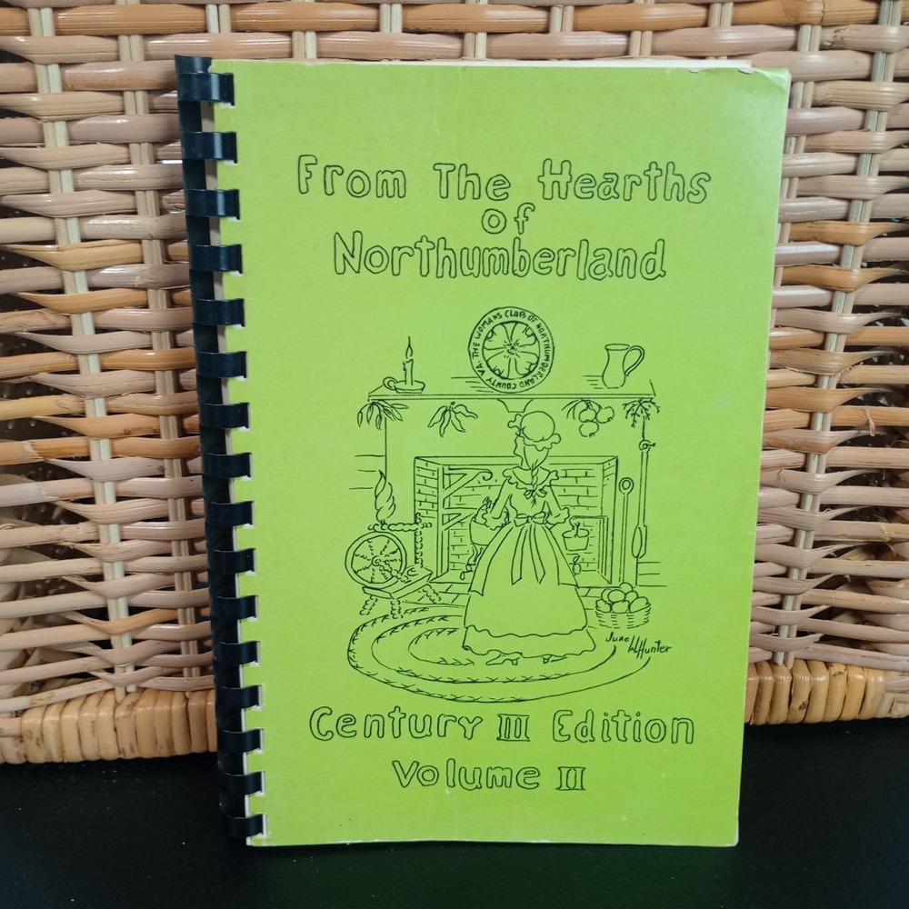 Women's Club Of Northumberland County, VA Cookbook Lottsburg, VA Recipes 1981